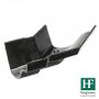 Cast Iron Ogee Gutter External Angle - 135 Degree x 100mm Black