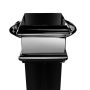 Cast Iron Square Eared Downpipe - 75mm x 1829mm Black