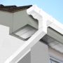 200mm Agate Grey Woodgrain Fascia Board - 18mm x 5mtr