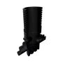 Catchpit Chamber Base - 600mm Diameter For 160mm/225mm & 300mm Pipe with 110mm/160mm & 225mm Inlets