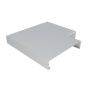 Aluminium Coping for 141-200mm Wall - 90 Degree Angle - 260mm Painted