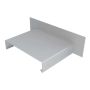 Aluminium Coping Upstand for 141-200mm Wall - 260mm Painted