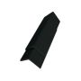Standard Slatted Composite Cladding Edge Seal  - 50mm x 3.6mtr Charcoal