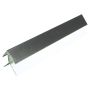 FloPlast Shiplap Cladding External Corner - 5mtr Black Ash Woodgrain