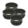 FloPlast Inspection Chamber Riser - 100mm Depth x 300mm Diameter - Pack of 4