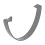 FloPlast Deepflow Gutter Spare Fitting Strap - 115mm Grey