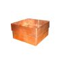 Copper Square Downpipe Connector - 80mm x 80mm