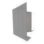 Aluminium Fascia V Profile External 90 Degree Corner - 300mm x 2mm Painted