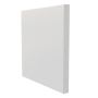 250mm White Flat Fascia Board - 16mm x 5mtr - Pack of 2