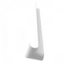 White Bullnose Fascia Internal Corner - 300mm x 53mm