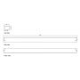 White Bullnose Fascia Double Ended External Corner - 600mm x 40mm