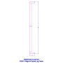 410mm Anthracite Grey Smooth Fascia Board - 18mm x 1.25mtr