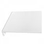 175mm White Woodgrain Fascia Capping Board - 10mm x 5mtr - Pack of 2