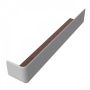 White Woodgrain Fascia Corner Trim - 300mm