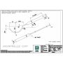 Cast Iron Half Round Gutter Side Rafter Bracket - 100mm Galvanised