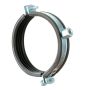 Cast Iron Soil Zinc Plated Rubber Lined Bismat Bracket - 70mm