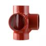 Cast Iron Halifax Soil Branch Corner - 88 Degree x 100mm