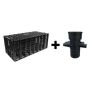 Polydrain HydroCell 62 Tonne Soakaway Crate with Silt Trap - 1 Cubic Metre Kit