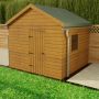 Galeco Steel Gutter Small Shed Pack Apex Style Roof - 6x4 to 10x8 Galvanised