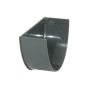 FloPlast Deepflow/ Hi-Cap Gutter Internal Stopend - 115mm x 75mm Anthracite Grey