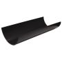 FloPlast Half Round Gutter - 112mm x 4mtr Black - Pack of 2