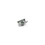 FloPlast Mini Gutter Running Outlet - 76mm Grey