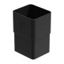 Galeco Square Large Downpipe Socket - 80mm x 70mm Galeco Grey