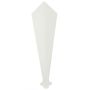 White Fascia Bargeboard Finial - 340mm