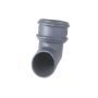 Cast Iron Round Downpipe Non-Eared Shoe - 150mm Primed
