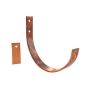 Copper Half Round Loose Tab Gutter Fascia Bracket - 125mm
