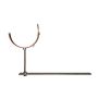 Copper Large Half Round Gutter Rise & Fall Bracket - 165mm