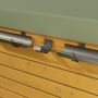 Galeco Steel Gutter Standard Shed Pack Pent Style Roof - 12x6 to 20x12 Graphite