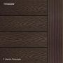 Classic Timbosite Decking Board Chocolate - 148mm x 3660mm
