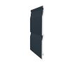 Embossed Double Shiplap Cladding - 333mm x 5mtr Anthracite Grey - Pack 2