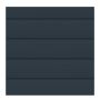 Embossed Double Shiplap Cladding - 333mm x 5mtr Anthracite Grey - Pack 2