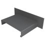 Aluminium Coping Upstand for 241-300mm Wall - 360mm Anthracite Grey (7016 Matt)
