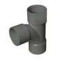 FloPlast Solvent Weld Waste Tee - 32mm Grey