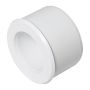 FloPlast Solvent Weld Waste Reducer - 50mm x 40mm White - Pack of 2