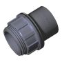 FloPlast Solvent Weld Waste Tank Connector - 32mm Grey