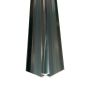 Compact Composite Wall Panel 4mm Internal Corner - 2450mm Polished Silver