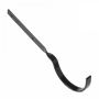 Cast Iron Deep Half Round Gutter Rafter Bracket - 125mm Galvanised Black Painted