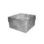 Zinc Square Downpipe Connector - 80mm x 80mm