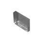 Zinc Large Box Gutter Stop End - 115mm