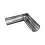 Zinc Half Round Gutter Internal Corner - 135 Degree x 125mm