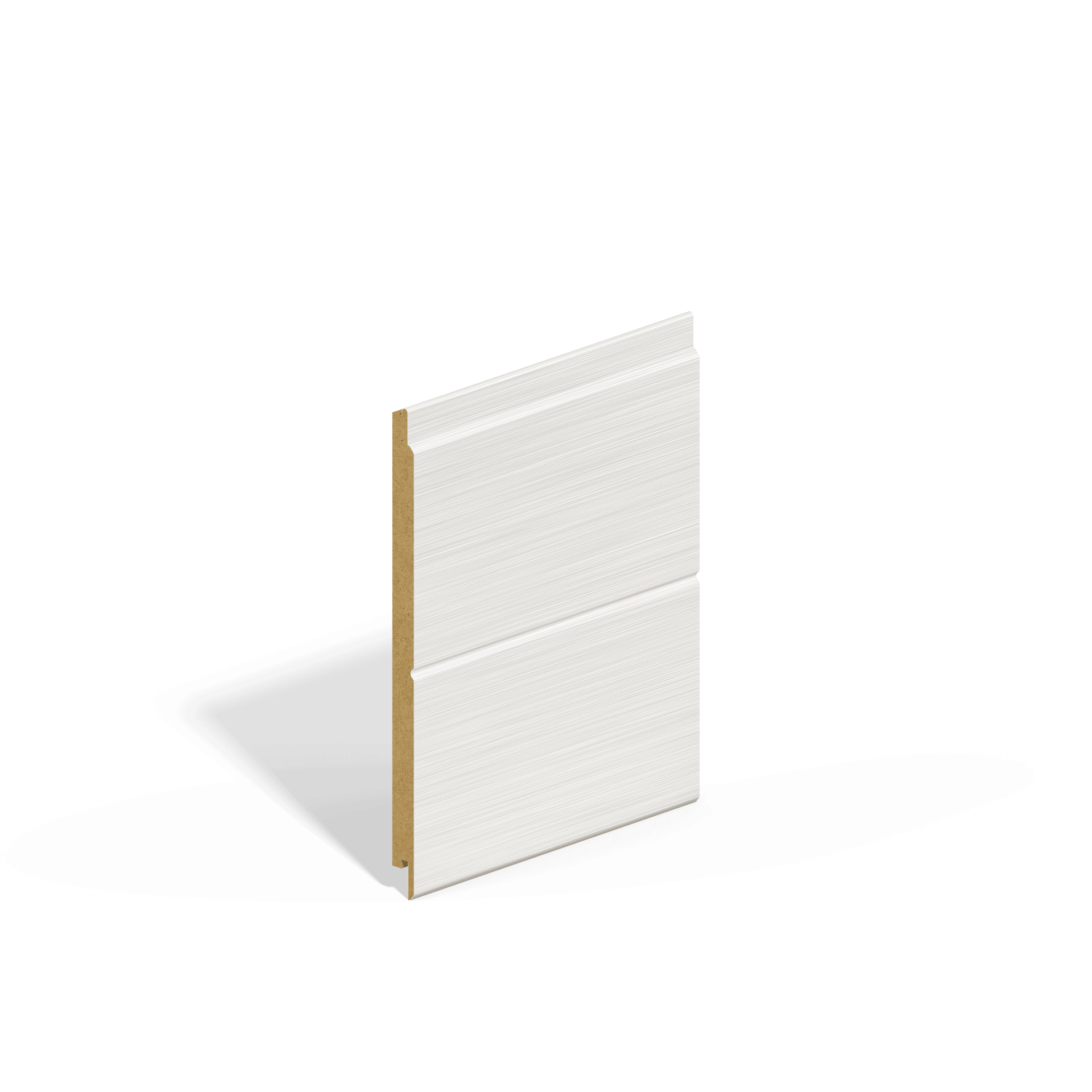 Double Tongue & Groove MDF Cladding - 194mm x 4.88mtr White