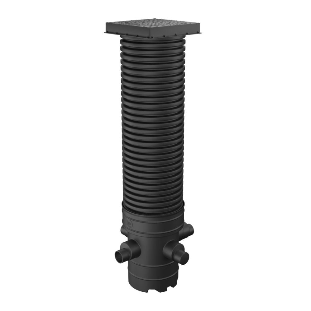 Catchpit Chamber Set - 450mm Diameter x 2410mm Height For 110mm & 160mm Pipe with 110mm & 160mm Inlets