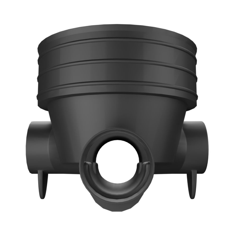 Inspection Chamber Base - 450mm Diameter with 150mm Channel & 150mm Inlets