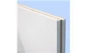 Flat Door Panel MDF-Reinforced - 750mm x 3000mm x 24mm Polar White