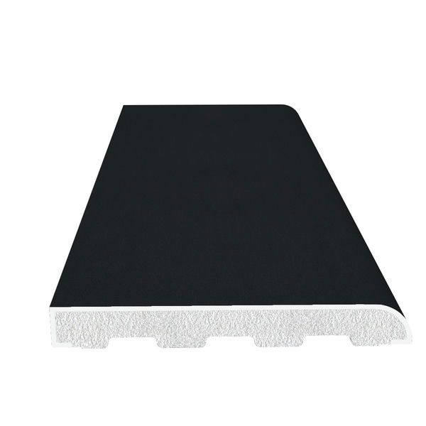 PVC Architrave - 40mm x 6mm x 5mtr Black Smooth