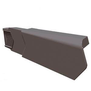 Dry Verge Unit Left Hand - Grey